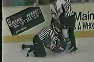 Shayne Stevenson vs Luc Gauthier AHL 91/92