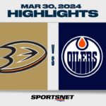 NHL Highlights | Ducks vs. Oilers - March 30, 2024