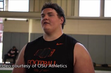Oklahoma State NT Justin Kirkland on new defensive line coach Paul Randolph and more