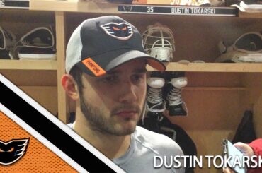 2017.12.6 Dustin Tokarski Post-Game