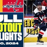 Boston Bruins at Washington Capitals | FULL Shootout Highlights - March 30, 2024