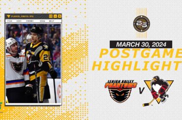 POSTGAME HIGHLIGHTS:  March 30, 2024