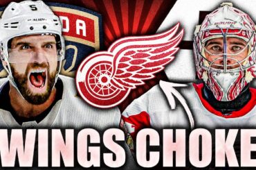 THE RED WINGS REALLY BLEW IT THIS TIME…