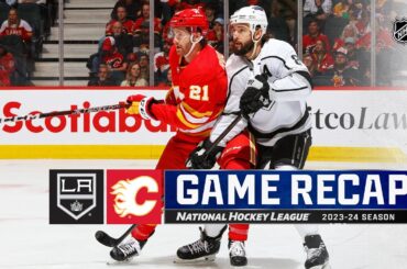 Kings @ Flames 3/30 | NHL Highlights 2024
