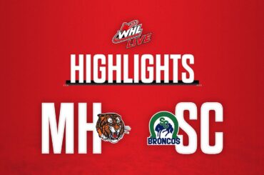 Medicine Hat Tigers at Swift Current Broncos 3/15 | WHL Highlights 2023-24
