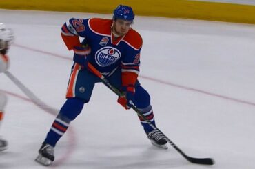 Benning's precise pass sets up Draisaitl's goal