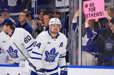It's SIXTY GOALS for Auston Matthews! 😱🍁💰