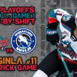 Tij Iginla (11) - Shift-by-Shift - Hat Trick (WHL Round 1, Game 1)