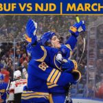 Tage Thompson Scores Four Goals In Buffalo Sabres 5-2 Defeat Of New Jersey Devils