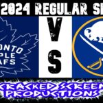 LIVE NHL Play By Play Commentary Toronto Maple Leafs @ Buffalo Sabres