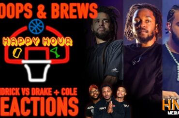 Kendrick vs Drake and J Cole "Beef" Reactions | Happy Hour (Clips)