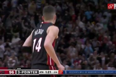 Tyler Herro & P.J. Tucker with BIG Shots in the Clutch vs. the Raptors