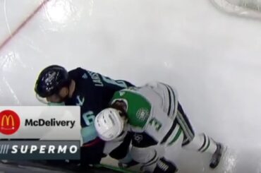 Adam Larsson Ejected For Elbowing Chris Tanev