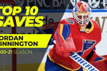 Top 10 Jordan Binnington Saves from the 2021 NHL Season