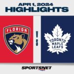 NHL Highlights | Panthers vs. Maple Leafs - April 1, 2024
