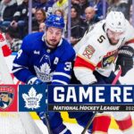 Panthers @ Maple Leafs 4/1 | NHL Highlights 2024