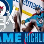 Winnipeg Jets vs. Los Angeles Kings - Game Highlights