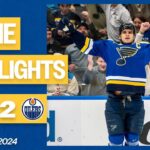 Game Highlights: Blues 3, Oilers 2 (OT)