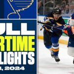 Edmonton Oilers at St. Louis Blues | FULL Overtime Highlights - April 1, 2024