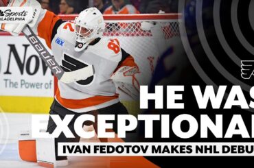 'He was exceptional' - Brian Boucher impressed with Ivan Fedotov's NHL debut