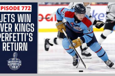 Winnipeg Jets win over LA Kings 4-3, Cole Perfetti scores two in his return