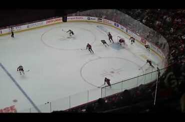 Joel Armia of the Montreal Canadiens scores vs. the Philadelphia Flyers 3/28/24