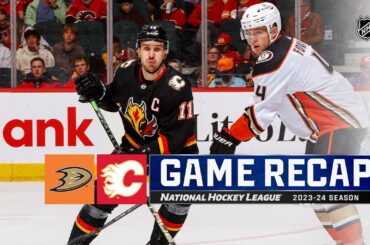 Ducks @ Flames 4/2 | NHL Highlights 2024
