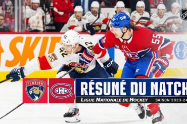 Panthers vs Canadiens | Faits saillants