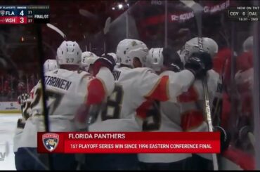 May 13 2022  FLA Panthers @ WSH Capitals OT Winner Game 6 2022 Playoffs