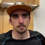 Alex Nedeljkovic, on being a surprise starter.