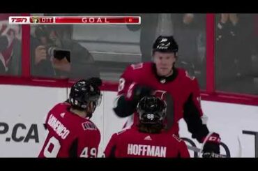 Ryan Dzingel Goal vs MTL October 30, 2017