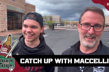 Walkin' And Talkin': Matias Maccelli Talks Evolution Of His Game, Life Outside The Rink