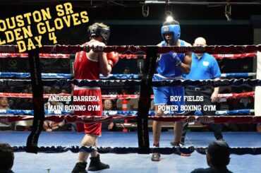 HOUSTON SR Golden Gloves 2024! Amateur Boxers Compete On Day 4!