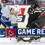 Canucks @ Coyotes 4/3 | NHL Highlights 2024