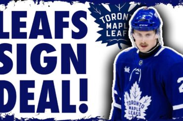 Maple Leafs re sign Simon Benoit!