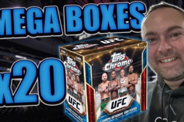 Topps UFC Chrome 2024 - MEGA BOX FULL CASE RIP!