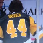 Penguins #44 J. Gruden Vs. Hurricanes #23 S. Noesen