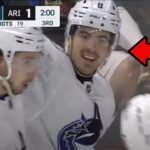 This Canucks game had such a WILD ending….