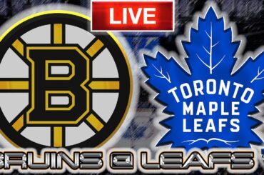 Boston Bruins vs Toronto Maple Leafs LIVE Stream Game Audio | NHL LIVE Stream Gamecast & Chat