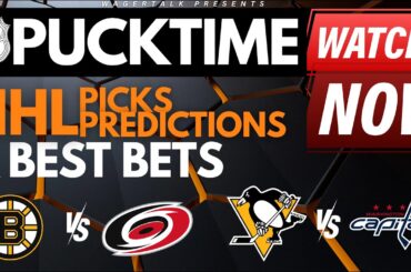 NHL Predictions, Picks & Best Bets | Bruins vs Hurricanes | Blues vs Predators | PuckTime Apr 4