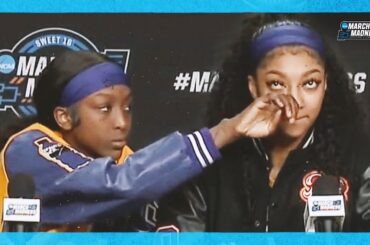 Flau'jae Johnson & Hailey Van Lith Defend Angel Reese From Critics | 2024 March Madness