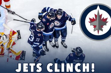 CLINCHED! Jets Beat Flames 5-2 (Game Recap + Highlights)