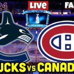 Montreal Canadians vs Vancouver Canucks Live Game Audio NHL Live Stream