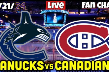 Montreal Canadians vs Vancouver Canucks Live Game Audio NHL Live Stream