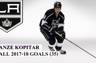Anze Kopitar (#11) All 35 Goals of the 2017-18 NHL Season