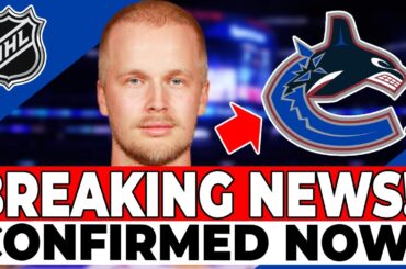 LATEST NEWS! IT JUST HAPPENED! NHL CONFIRMED! VANCOUVER CANUCKS NEWS TODAY!