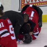 Evgeni Malkin's ugly boarding penalty vs Nemec from Devils (2 apr 2024)