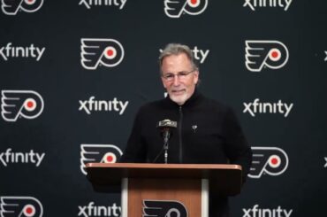 Flyers John Tortorella goes off on reporter who claims Kevin Hayes involved in Cutter Gauthier trade