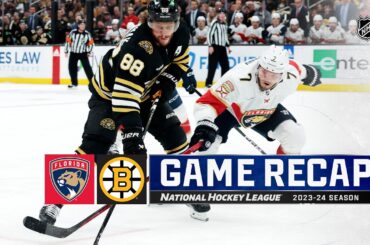 Panthers @ Bruins 4/6 | NHL Highlights 2024