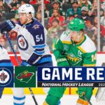 Jets @ Wild 4/6 | NHL Highlights 2024